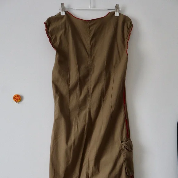 Cop. Copine Vintage Army Maxi Cargo Dress - Picture 4 of 9
